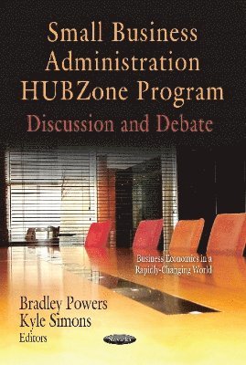 bokomslag Small Business Administration HUBZone Program
