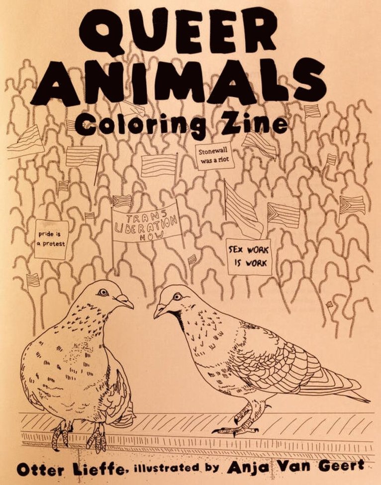 Queer Animals Coloring Book 1