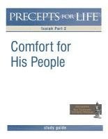 Kay Arthur - Precepts for Life Study Guide: Comfort For His People (Isaiah Part 2), Häftad