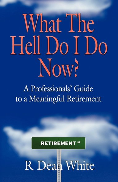 bokomslag WHAT THE HELL DO I DO NOW? A Professionals' Guide to a Meaningful Retirement