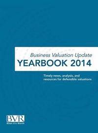 bokomslag Business Valuation Update Yearbook 2014