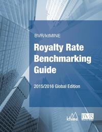 bokomslag BVR/ktMINE Royalty Rate Benchmarking Guide 2015/2016 Global Edition