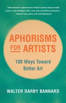 bokomslag Aphorisms for Artists