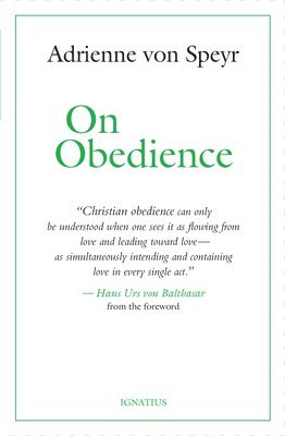 On Obedience 1