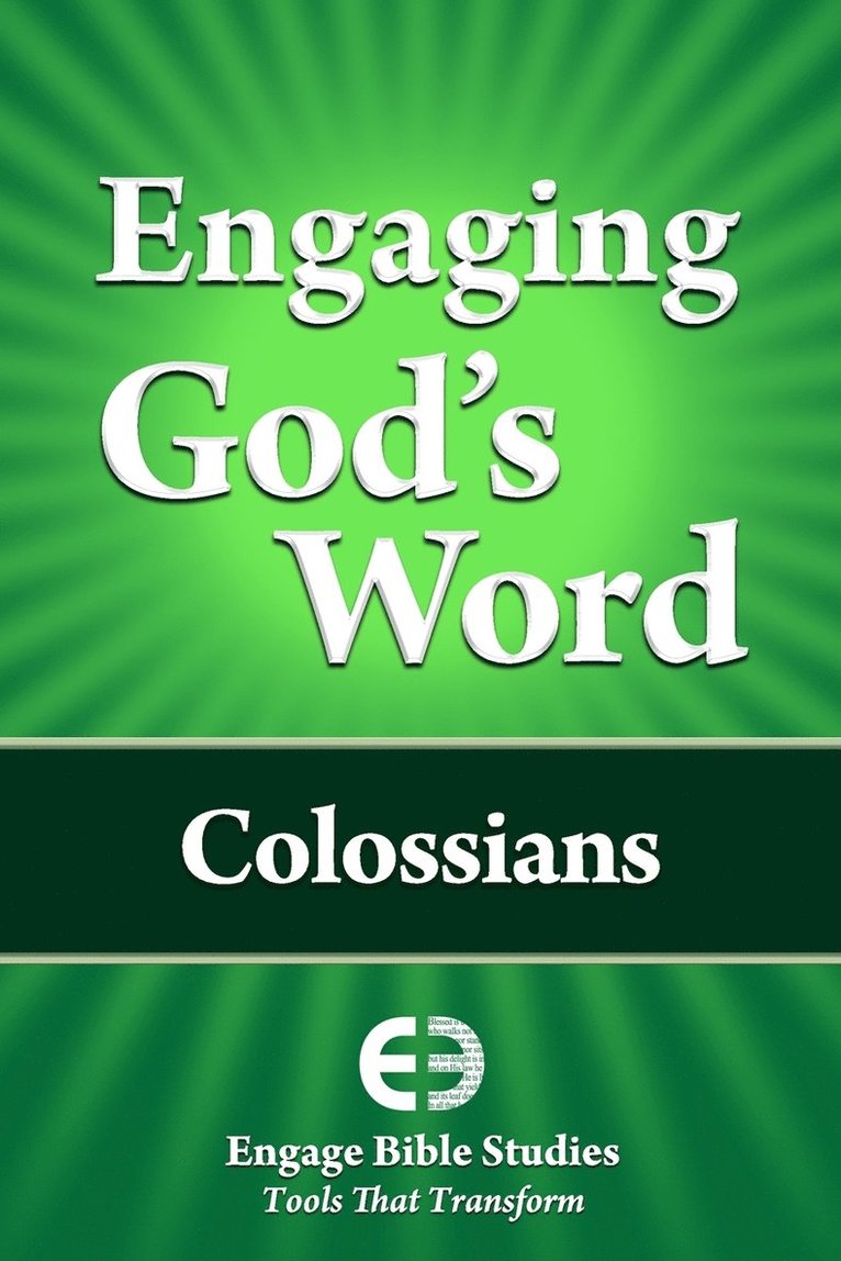 Engaging God's Word 1