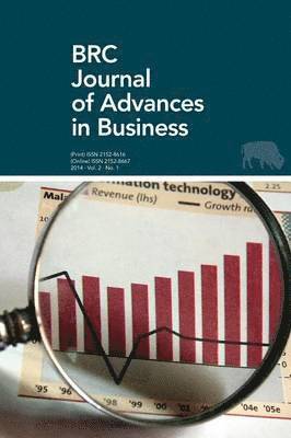 Brc Journal of Advances in Business Volume 2, Number 1 1