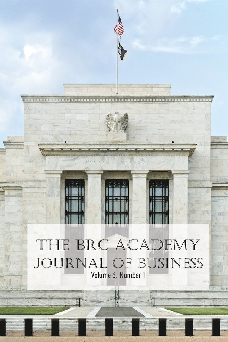 The BRC Academy Journal of Business Volume 6 Number 1 1