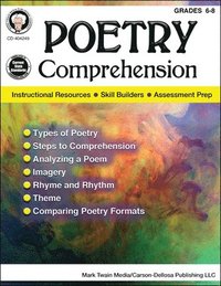 bokomslag Poetry Comprehension, Grades 6 - 8