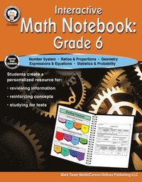 bokomslag Interactive Math Notebook Resource Book, Grade 6