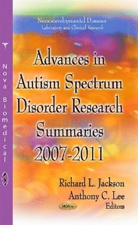 bokomslag Advances in Autism Spectrum Disorder Research