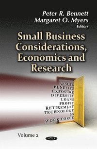 bokomslag Small Business Considerations, Economics & Research