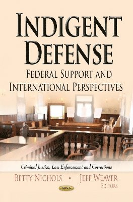 bokomslag Indigent Defense