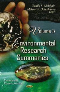 bokomslag Environmental Research Summaries