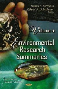 bokomslag Environmental Research Summaries