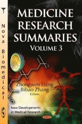 bokomslag Medicine Research Summaries