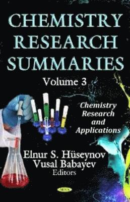 bokomslag Chemistry Research Summaries