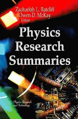 bokomslag Physics Research Summaries