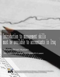 bokomslag Introduction to management skills must be available to accountants in Iraq: 978-1-62265-913-5