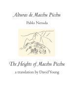 bokomslag Alturas de Macchu Picchu / Heights of Macchu Picchu