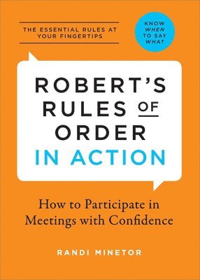 Robert's Rules of Order in Action 1