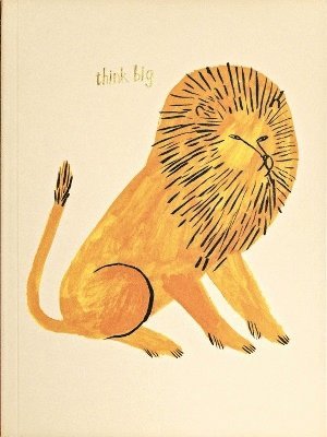 bokomslag Big Cat Lion Greenjournal