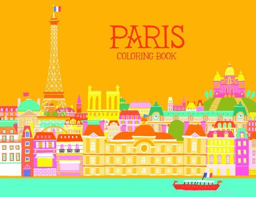 Paris Coloring Book, Häftad