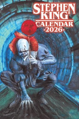 2026 Stephen King Calendar Meet Pennywise