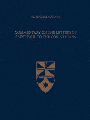 bokomslag Commentary on the Letters of Saint Paul to the Corinthians