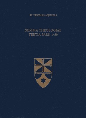 bokomslag Summa Theologiae Tertia Pars, 1-59