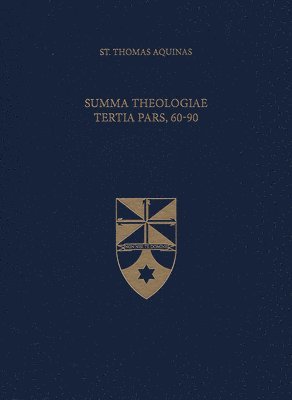 bokomslag Summa Theologiae Tertia Pars, 60-90