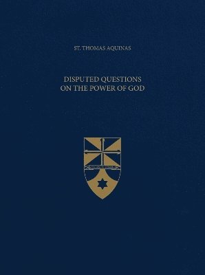 Disputed Questions on the Power of God 1