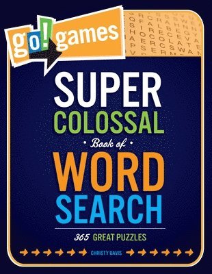 bokomslag Go!games Super Colossal Book of Word Search