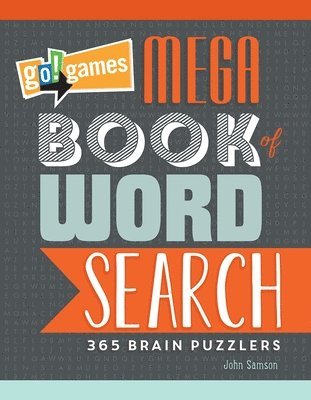 bokomslag Go! Games Mega Book of Word Search