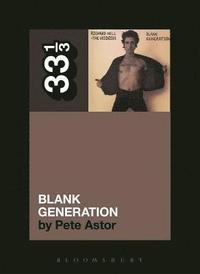 bokomslag Richard Hell and the Voidoids' Blank Generation