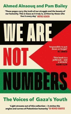 bokomslag We Are Not Numbers