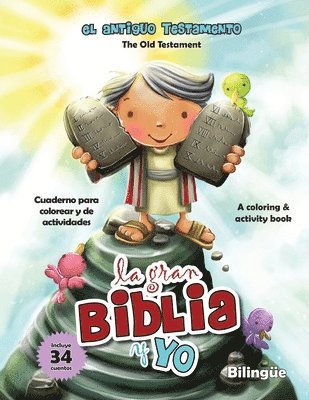 bokomslag Antiguo Testamento - Cuaderno para colorear y de actividades (Bilingüe)