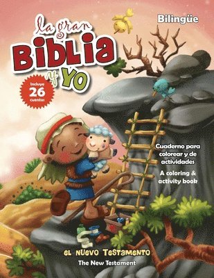 bokomslag Nuevo Testamento - Cuaderno para colorear y de actividades (Bilingüe)