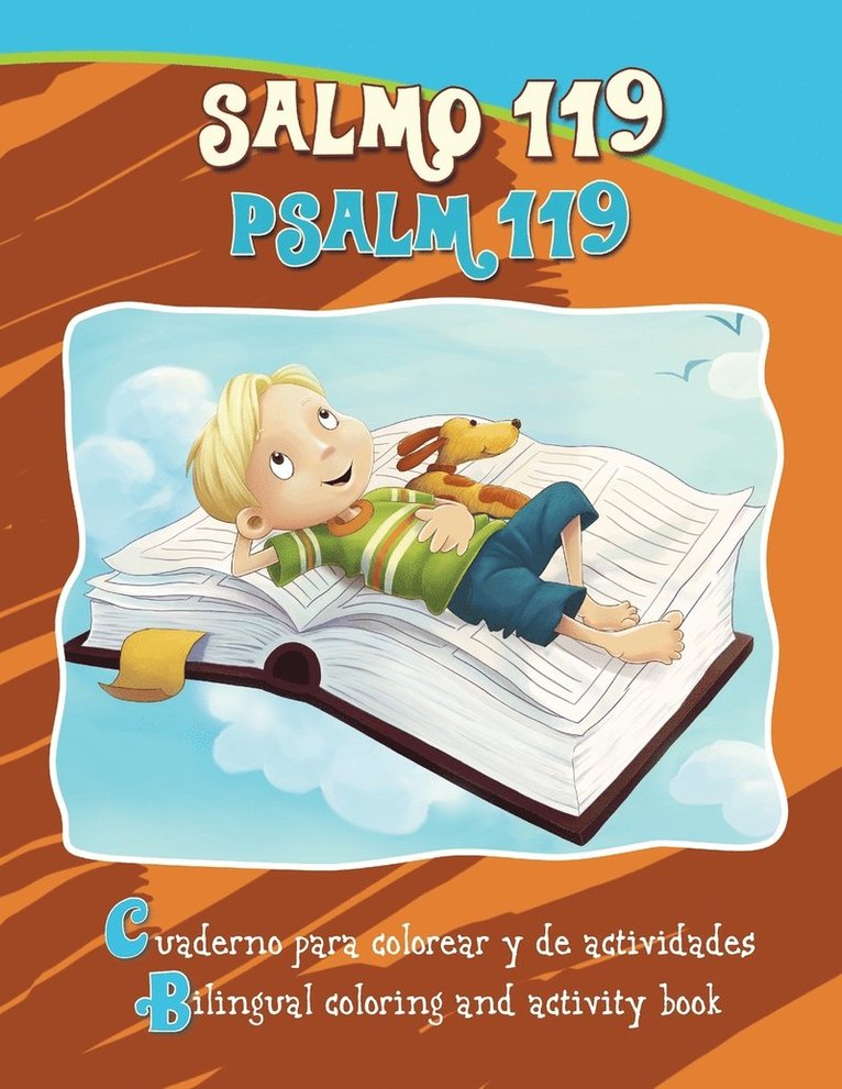 Salmo 119, Psalm 119 - Bilingual Coloring and Activity Book