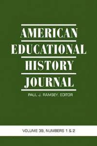 bokomslag American Educational History Journal