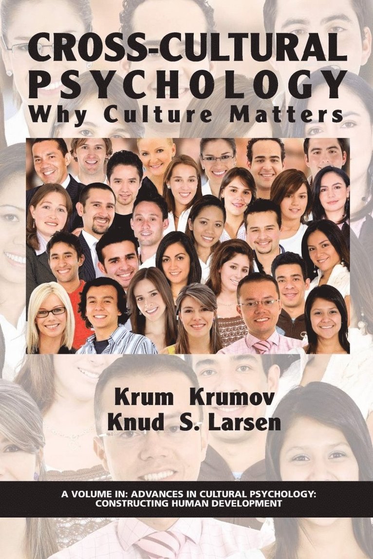 Cross-Cultural Psychology 1