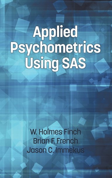 bokomslag Applied Psychometrics Using SAS