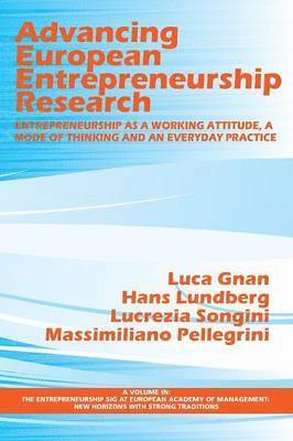 Advancing European Entrepreneurship Research 1