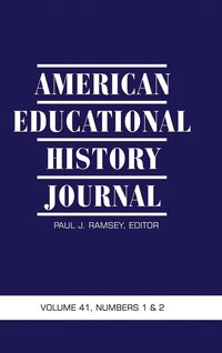 bokomslag American Educational History Journal