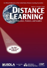 bokomslag Distance Learning Magazine, Volume 11, Issue 3, 2014