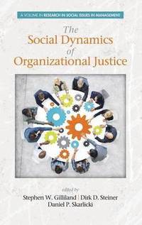 bokomslag The Social Dynamics of Organizational Justice