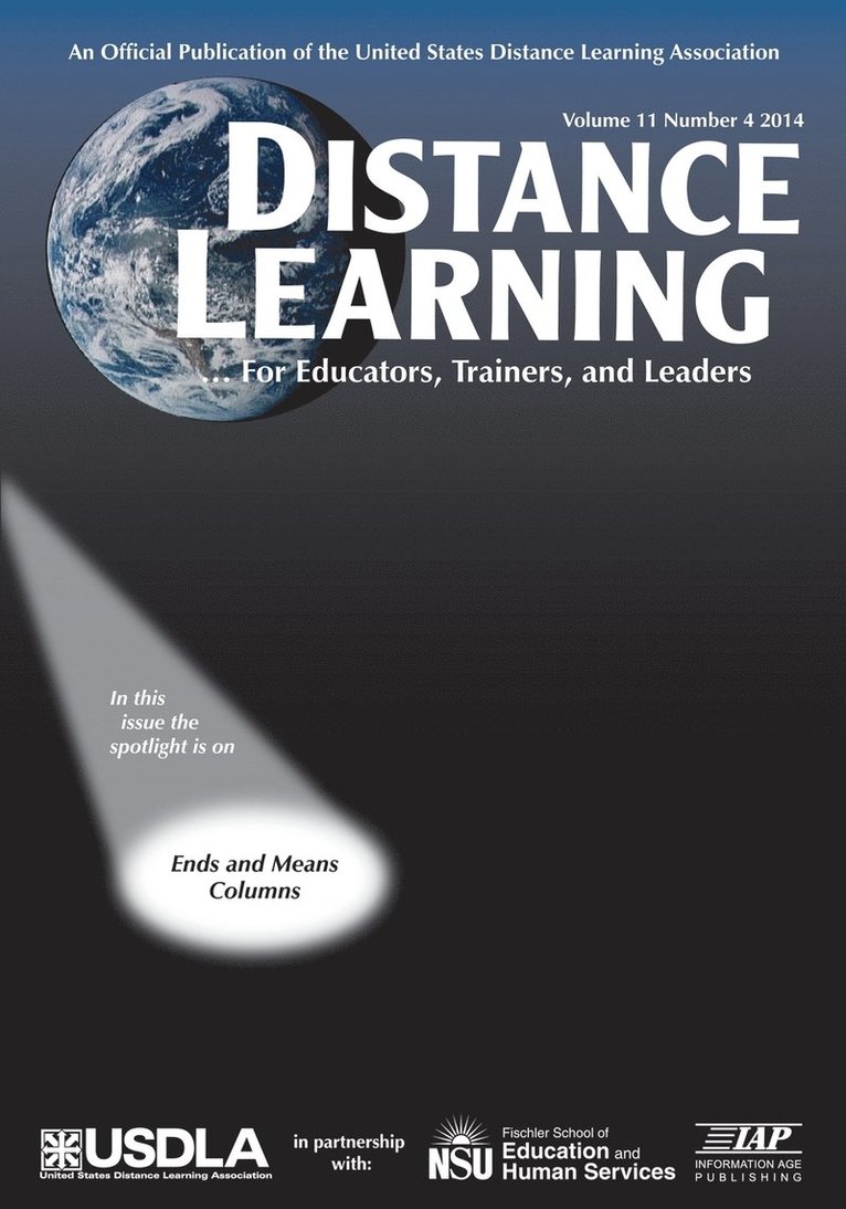 Distance Learning Magazine, Volume 11, Issue 4, 2014 1