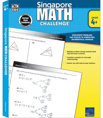 Singapore Math Challenge, Grades 4 - 6: Volume 20 1