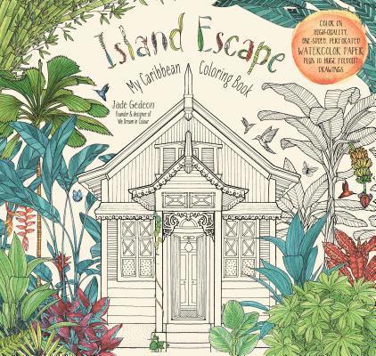 Jade Gedeon - Island Escape: My Caribbean Coloring Book, Häftad