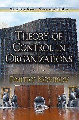 bokomslag Theory of Control in Organizations