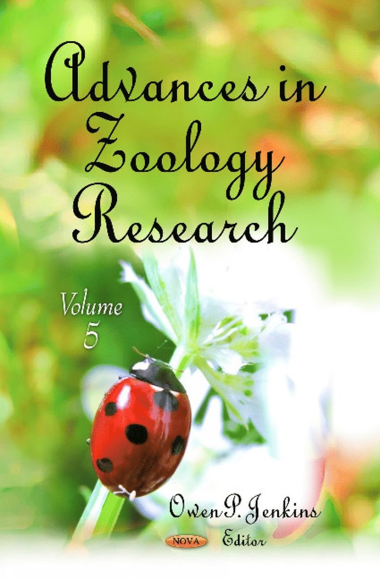 Owen P Jenkins - Advances in Zoology Research, Inbunden